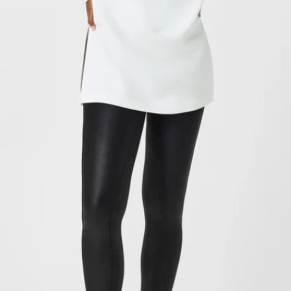 SPANX faux leather leggings XL - Picture 2 of 3